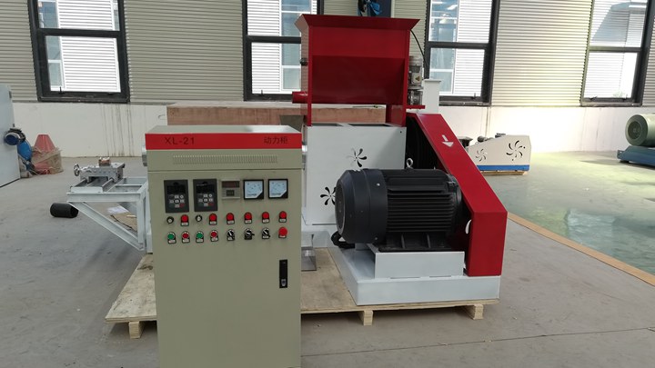 locally made twin screw extruder machine Factory for sale in Angola